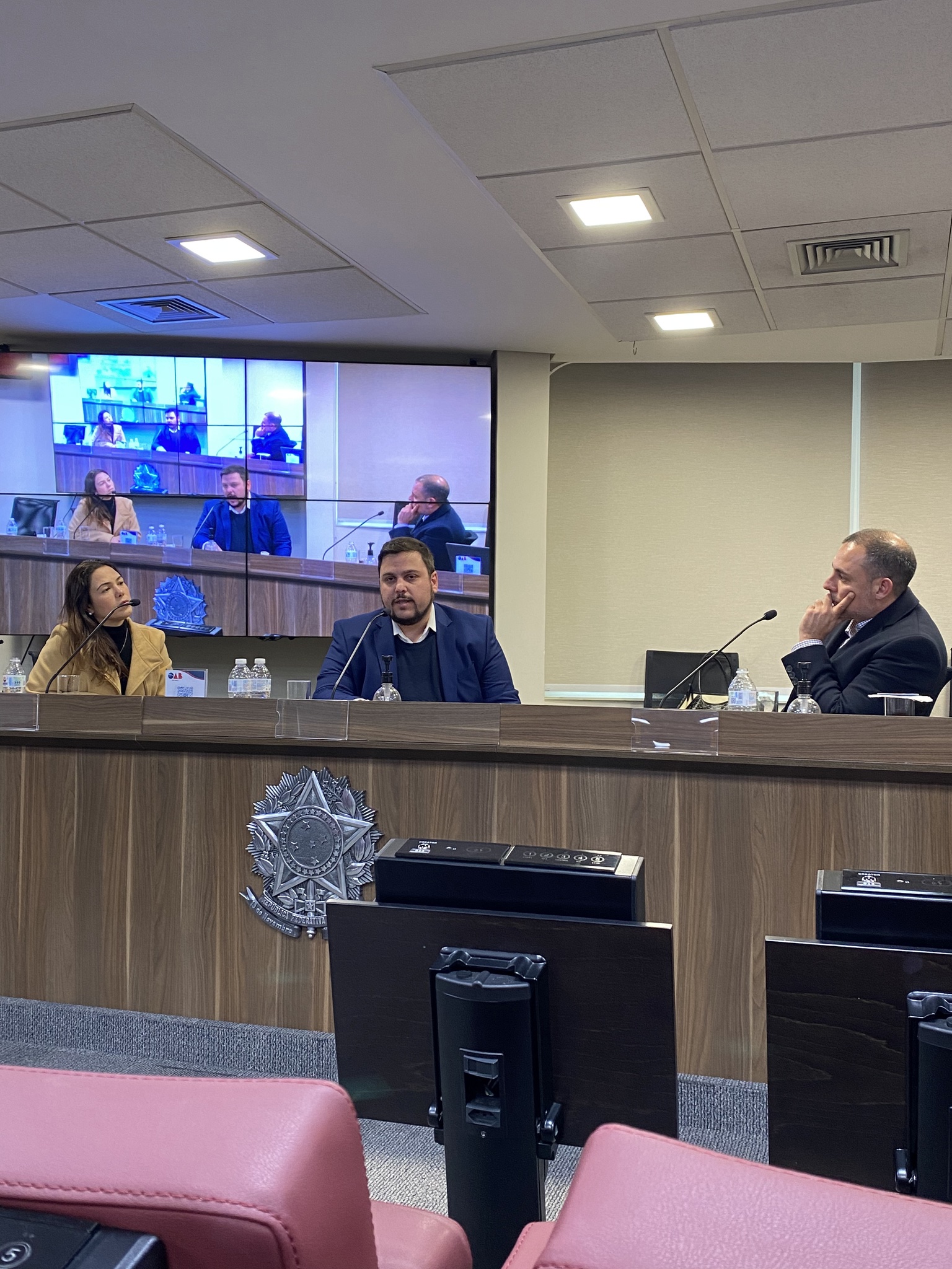 Bancada da OAB - debates culturais e comissão